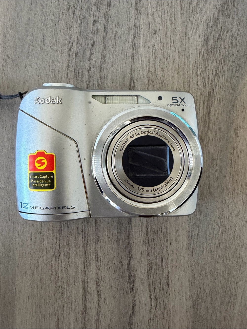 Kodak EasyShare C190 12MP Digital Camera - Silver *GOOD/TESTED*